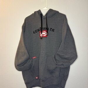 NWOT Ecko Unlimited Gray Hoodie Graphic Design